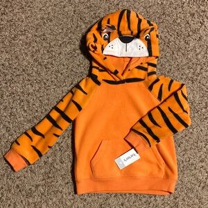 Carter's Orange Tiger Hoodie